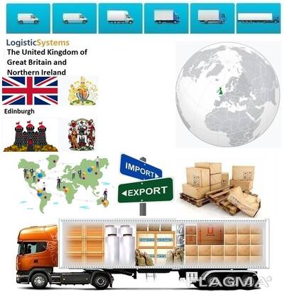 Автотранспортні вантажні перевезення з Единбурга в Единбург разом з Logistic Systems.