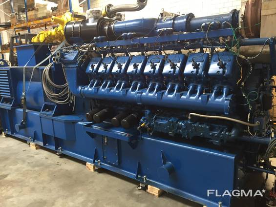 Used gas power plant MWM 1600 kW
