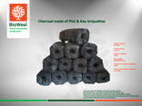 Charcoal from fuel briquettes - photo 2