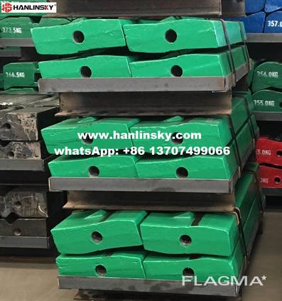 Chrome / Martensitic Steel Blow Bars for Rubble Master RM60 / RM70 / RM90 / RM100 / RM120
