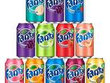 Fanta Soft Drinks - 24 X 330ml Carbonated Can Tinned Soda Orange Fruity Flavor - photo 3