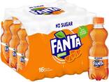 Fanta Soft Drinks - 24 X 330ml Carbonated Can Tinned Soda Orange Fruity Flavor - photo 8