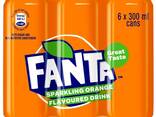 Fanta Soft Drinks - 24 X 330ml Carbonated Can Tinned Soda Orange Fruity Flavor - photo 9