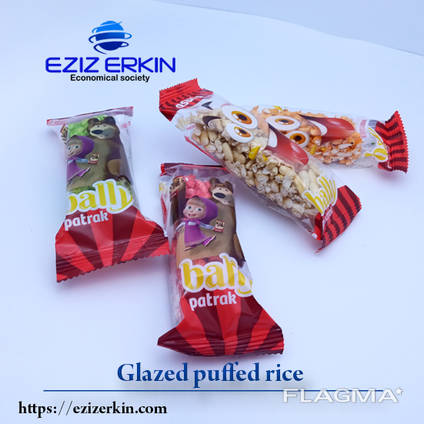 Glazed puffed rice "Bally Patrak"
