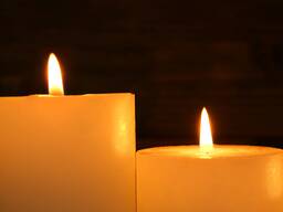 Heavy Slack Wax Paraffin Candles