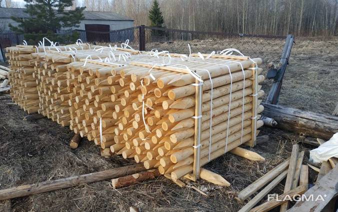 Колья окоренные