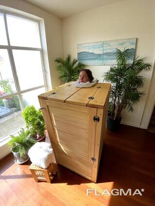 Mini sauna for the home, portable sauna, sauna for a flat balcony