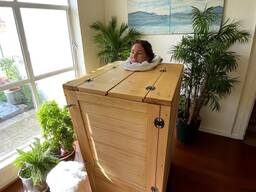 Mini sauna for the home, portable sauna, sauna for a flat balcony