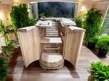 Mini sauna, steamroom for home, partatable sauna cabins - photo 2