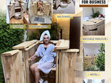 Mini sauna, steamroom for home, partatable sauna cabins - photo 12