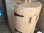 Miniature sauna for 1 person, home steam sauna, indoor sauna cabins - photo 1