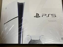 New PlayStation 5 Slim Console with PS5 DualSense Controller Disc Edition 1TB
