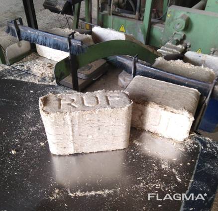 RUF Spruce Fuel Briquets, 500 ton/month