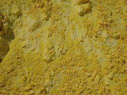 Сера газовая комовая техническая 99,95% Узбекистан