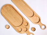 Товары для сервировки и подачи еды из натурального дерева ( Дуб) - photo 1
