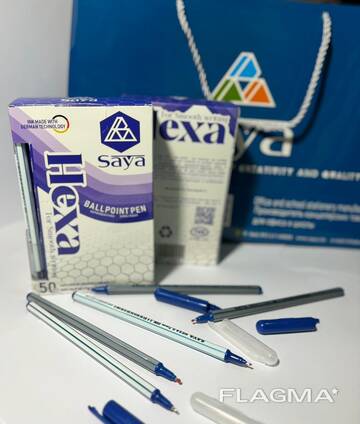 Ballpoint pens and HB pencils