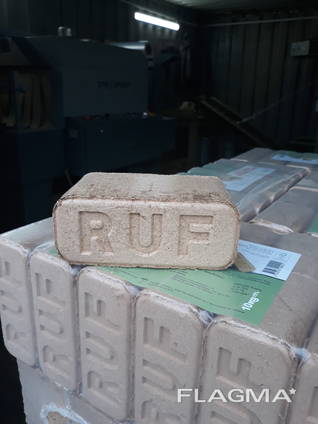 Топливные древесные брикеты RUF из дуба