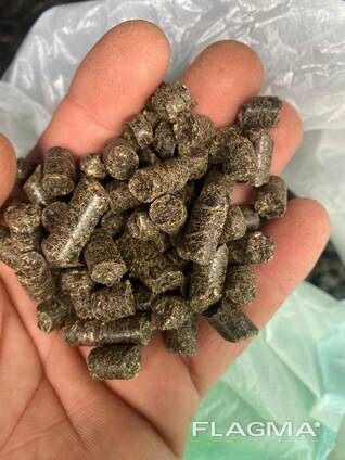 Топливыный пеллет из лузи подсолнечника