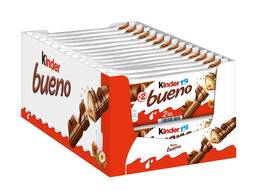 Wholesale Supplier Kinder Bueno Milk Hazelnut Chocolate Bars