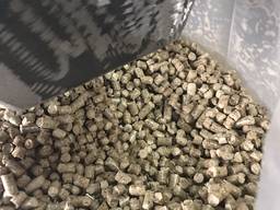 Wood fuel pellets, 6 mm