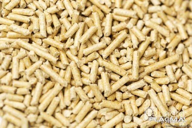 Wood fuel pellets A1 and A2, 6-8 mm in Europe, KZR certificate