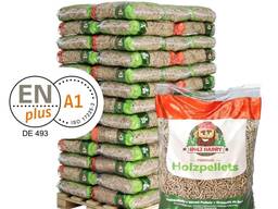 Wood pellets, premium quality, ena1 approved, in 15kg bags