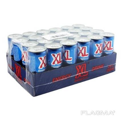XL Energy Drink 250ml x 24 Cans All Flavors (WhatsApp contact )
